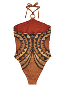 Traje de baño de una pieza de Pin Up Stars Stars 'Intrrecio'