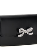 Self Portrait 'Black Leather Baguette' Handbag