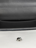 Self Portrait 'Silver Leather Micro' Handbag