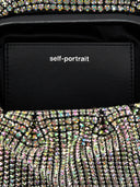 Self Portrait 'Multi Rhinestone Chainmail' Clutch