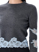Self Portrait Sweaters Grey