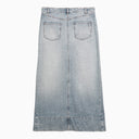 Sportmax Long Denim Skirt Inside Out