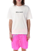 棕榈天使T恤和Polos White
