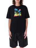 Palm Angels T Shirts And Polos Black