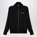 سويت شيرت Palm Angels Track الكلاسيكي بسحاب أسود