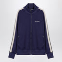Palm Angels Track klassische Zip/Cardigan Sweatshirt Navy