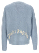 Palm Angels 'gebogen logo' trui