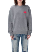 Palm Angels Sweaters Gray