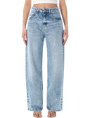 Jeans in denim con icona