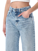 Jeans in denim con icona