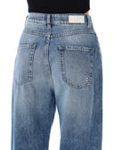 Jeans in denim con icona