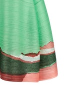 Falten bitte Issey Miyake 'körniges Farben' Kleid