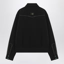 Giacca da cowboy nero degli aghi