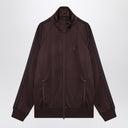 Aghi la felpa con zip marrone