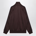 Aghi la felpa con zip marrone