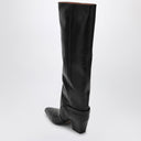 Paris Texas Jane Black Leather High Boot