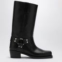 Paris Texas Black Leather Roxy Boot