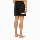 Amiri Black Swim Shorts With Logo