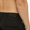 Amiri Black Swim Shorts With Logo
