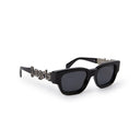 Palm Angels Sunglasses Peri042 1007 Posey Black/Dark Grey Unisex