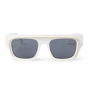 Palm Angels Sunglasses Peri061 0107 Salton White/Dark Grey Unisex