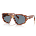 Persol Sunglasses Po0050 S 96/56 Terra Di Siena/Blue Unisex