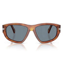 Persol Sunglasses Po0050 S 96/56 Terra Di Siena/Blue Unisex