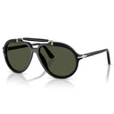 Persol Sunglasses Po0202 S 95/31 X Netflix Series Senna Black/Green Unisex