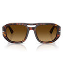 Lunettes de soleil Persol Po3373 S 24/85 Vincent Marron/Marron Clair Unisexe