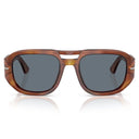Persol Sunglasses Po3373 S 96/56 Vincent Terra Di Siena/Blue Unisex