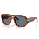 Persol Sunglasses Po3373 S 96/56 Vincent Terra Di Siena/Blue Unisex