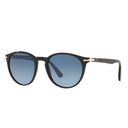 Persol Sunglasses Po3152 S 9014 Q8 Black/Gradient Blue Unisex