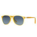 Persol Sunglasses Po9649 S 204/S3 Honey/Blue Gradient Unisex Polarized