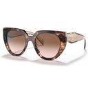 Prada Sunglasses Pr14 Ws 01 R0 A6 Brown/Brown Gradient Women
