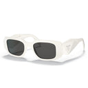 Prada Sunglasses Pr17 Ws 1425 S0 White/Dark Gray Unisex