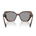 Prada Solglasögon Pr19 Zs 20 D50 Q Juniper Tortoiseshell/Grå Dam