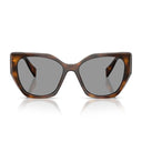 Prada Solglasögon Pr19 Zs 20 D50 Q Juniper Tortoiseshell/Grå Dam