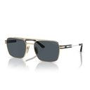 Prada Sunglasses Pr67 Zs Zvn09 T Pale Gold/Dark Gray Unisex