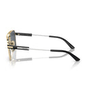 Prada Sunglasses Pr67 Zs Zvn09 T Pale Gold/Dark Gray Unisex