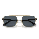 Prada Sunglasses Pr67 Zs Zvn09 T Pale Gold/Dark Gray Unisex