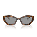 Prada Sunglasses Pra02 S 20 D50 Q Juniper Tortoise/Gray Unisex