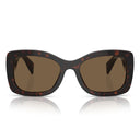 Prada Sunglasses Pra08 S 16 N5 Y1 Tortoiseshell/Dark Brown Unisex