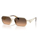 Prada Sunglasses Pra51 S Zvn50 C Gold/Brown Gradient Unisex
