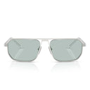Prada Sunglasses Pra53 S 27540 N Matte Silver/Blue Men