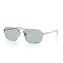 Prada Sunglasses Pra53 S 27540 N Matte Silver/Blue Men