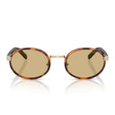 Prada Sunglasses Prb56 S 21 E10 R Havana/Light Brown Women