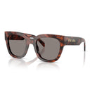 Prada Sunglasses Prc04 S 23 F80 Q Amaranth Tortoise/Dark Gray Women