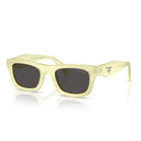 Prada Sunglasses Prc06 S 21 G08 Z Frosted Vanilla/Dark Gray Women
