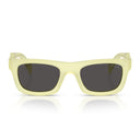 Prada Sunglasses Prc06 S 21 G08 Z Frosted Vanilla/Dark Gray Women