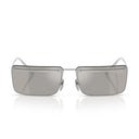 Occhiali da sole Prada Prc53 S 1 Bc60 N Argento/Grigio chiaro specchiato da uomo